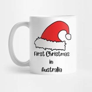 First Christmas in Australia Mug